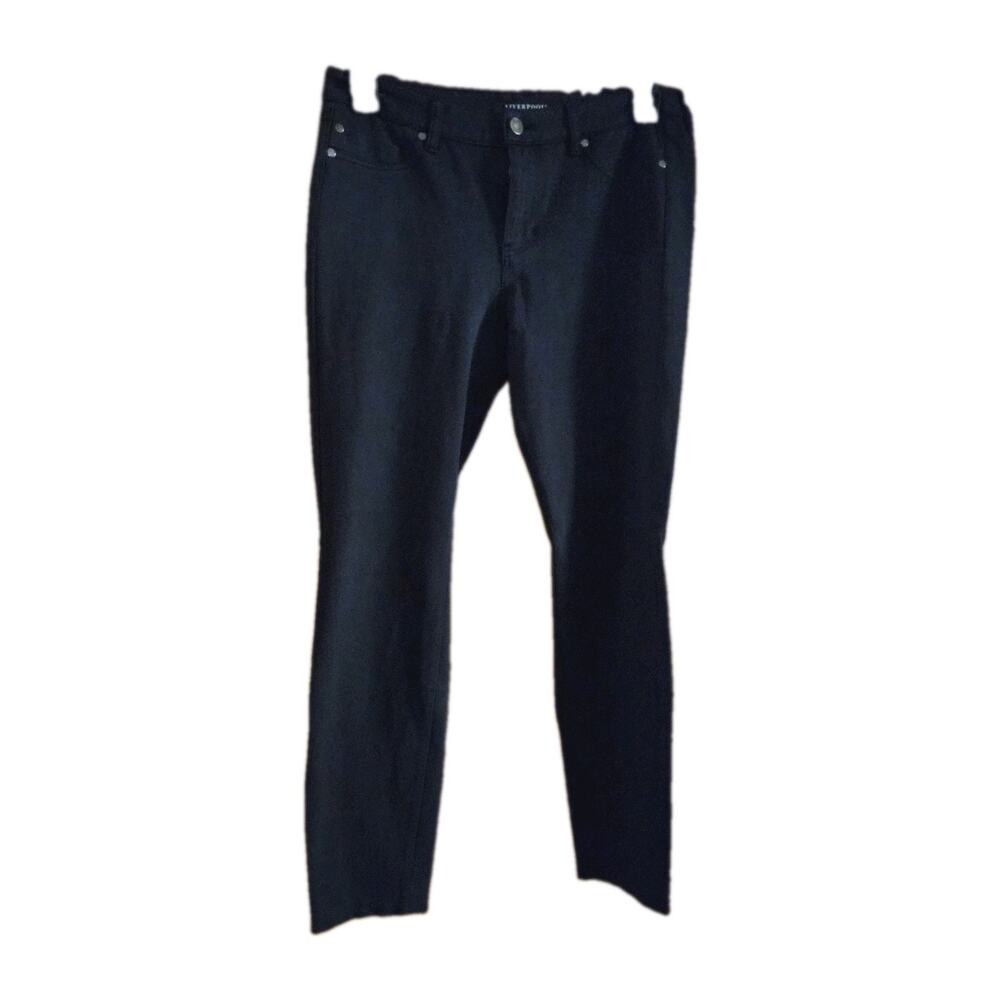 Liverpool LA Pants/Jeans Size 08/29 Black Skinny 5-pocket